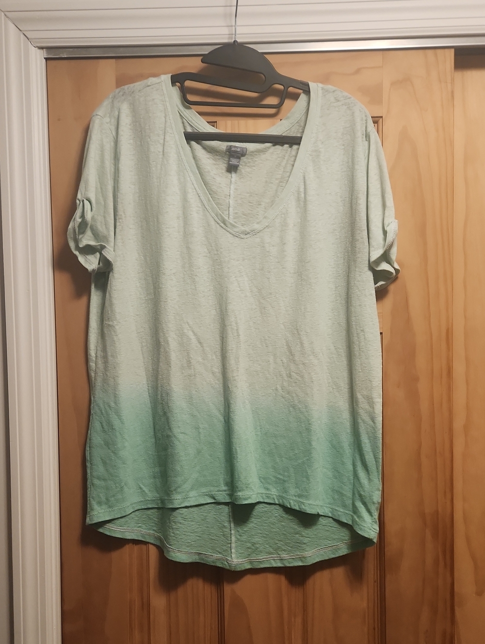 🪻[3/20$] Aerie Ombre V-Neck Short Sleeve